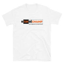 Load image into Gallery viewer, TEAM BECHAMP -- Unisex T-Shirt (white, grey)
