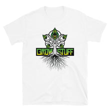 Load image into Gallery viewer, GROW STUFF // Unisex Tshirt // Grey &amp; White
