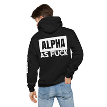 Load image into Gallery viewer, ALPHA AS FUCK - Unisex Hoodie, black
