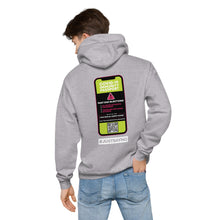 Load image into Gallery viewer, FUCK THE COVID-19 PASSPORT -- Unisex fleece hoodie (white, grey)
