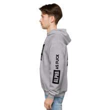 Load image into Gallery viewer, ALPHA AS FUCK - Unisex Hoodie, gray
