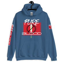 Load image into Gallery viewer, PURE BLOOD // Unisex Hoodie // all dark colors
