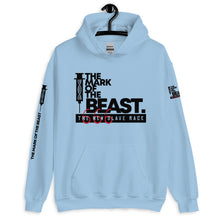 Load image into Gallery viewer, THE MARK OF THE BEAST 666 // Unisex Hoodie // All light colors
