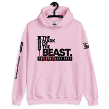 Load image into Gallery viewer, THE MARK OF THE BEAST 666 // Unisex Hoodie // All light colors
