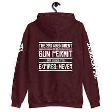 Load image into Gallery viewer, 2ND AMENDMENT // Unisex Hoodie // All dark colors
