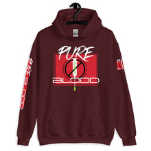 Load image into Gallery viewer, PURE BLOOD // Unisex Hoodie // all dark colors
