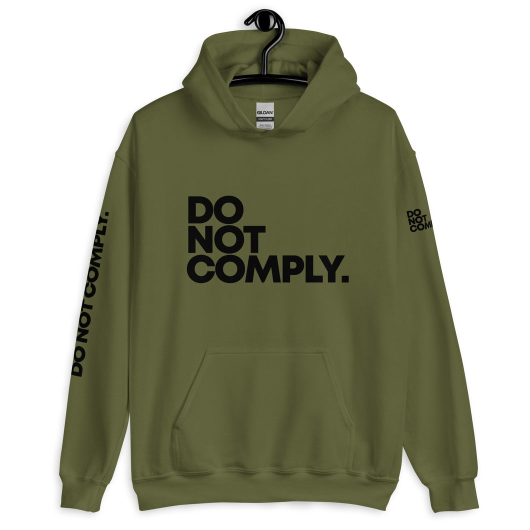 DO NOT COMPLY // Unisex Hoodie // All light colors