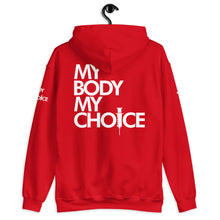 Load image into Gallery viewer, MY BODY MY CHOICE // Unisex Hoodie // All dark colors
