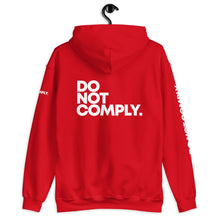 Load image into Gallery viewer, DO NOT COMPLY // Unisex Hoodie // All dark colors
