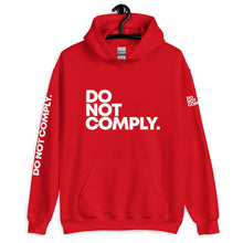 Load image into Gallery viewer, DO NOT COMPLY // Unisex Hoodie // All dark colors
