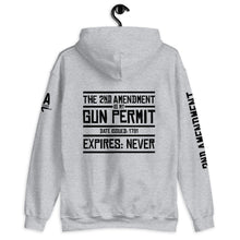 Load image into Gallery viewer, 2ND AMENDMENT // Unisex Hoodie // All light colors
