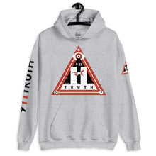 Load image into Gallery viewer, 911 TRUTH // Unisex Hoodie // White, Gray
