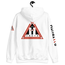 Load image into Gallery viewer, 911 TRUTH // Unisex Hoodie // White, Gray
