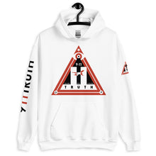 Load image into Gallery viewer, 911 TRUTH // Unisex Hoodie // White, Gray
