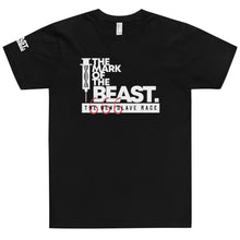 Load image into Gallery viewer, THE MARK OF THE BEAST // Unisex T-Shirt // All dark colors
