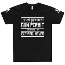 Load image into Gallery viewer, 2ND AMENDMENT // Unisex T-Shirt // All dark colors
