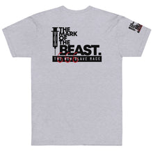 Load image into Gallery viewer, THE MARK OF THE BEAST // Unisex T-Shirt // All light colors
