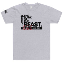 Load image into Gallery viewer, THE MARK OF THE BEAST // Unisex T-Shirt // All light colors
