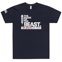 Load image into Gallery viewer, THE MARK OF THE BEAST // Unisex T-Shirt // All dark colors
