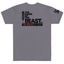 Load image into Gallery viewer, THE MARK OF THE BEAST // Unisex T-Shirt // All light colors
