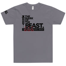 Load image into Gallery viewer, THE MARK OF THE BEAST // Unisex T-Shirt // All light colors
