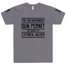 Load image into Gallery viewer, 2ND AMENDMENT // Unisex T-Shirt // All light colors
