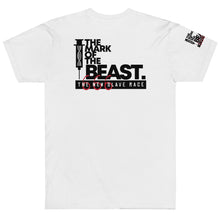 Load image into Gallery viewer, THE MARK OF THE BEAST // Unisex T-Shirt // All light colors
