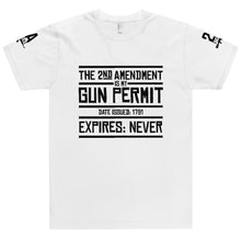 Load image into Gallery viewer, 2ND AMENDMENT // Unisex T-Shirt // All light colors
