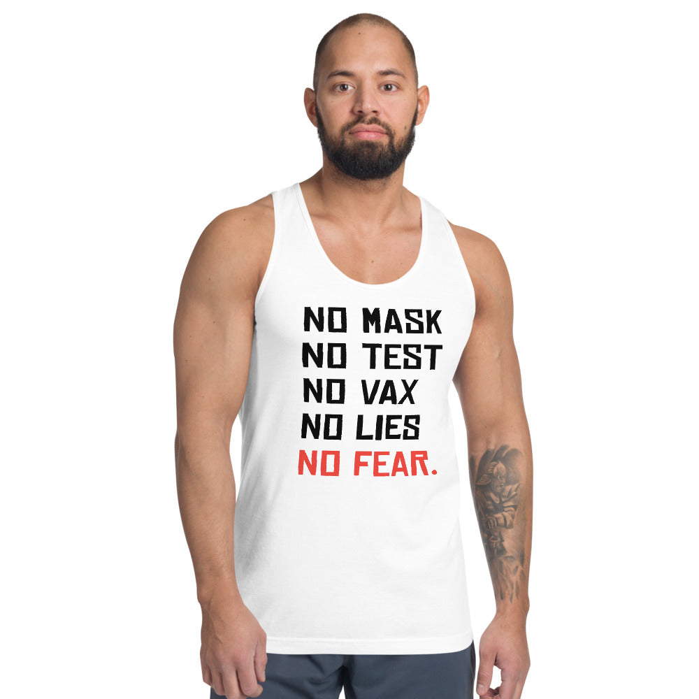 NO FEAR - Classic Tank Unisex (white)