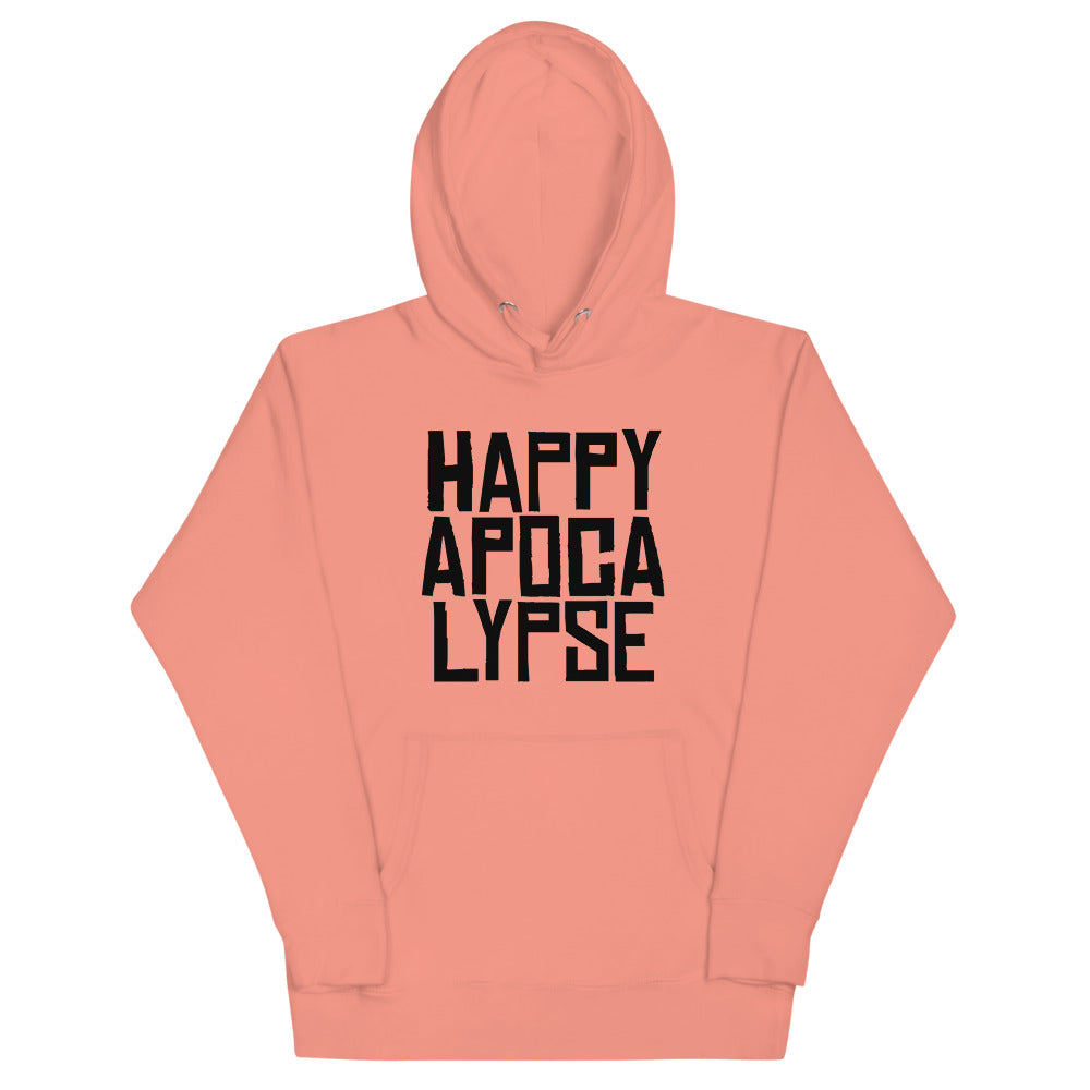 HAPPY APOCALYPSE -- Unisex Hoodie (All Light Colors)