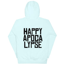 Load image into Gallery viewer, HAPPY APOCALYPSE -- Unisex Hoodie (All Light Colors)
