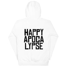 Load image into Gallery viewer, HAPPY APOCALYPSE -- Unisex Hoodie (All Light Colors)
