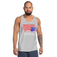 Load image into Gallery viewer, AMERICA IN DISTRESS -- Unisex Tank Top (all colors)
