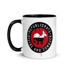 Load image into Gallery viewer, REPUBLICRATS // Small Mug 11oz w/ Color Inside
