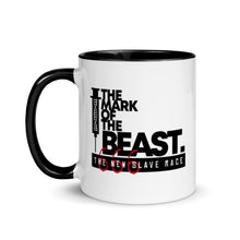 Load image into Gallery viewer, THE MARK OF THE BEAST 666 // Mug with Color Inside
