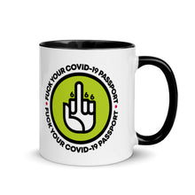 Load image into Gallery viewer, FUCK THE COVID-19 PASSPORT - MUG
