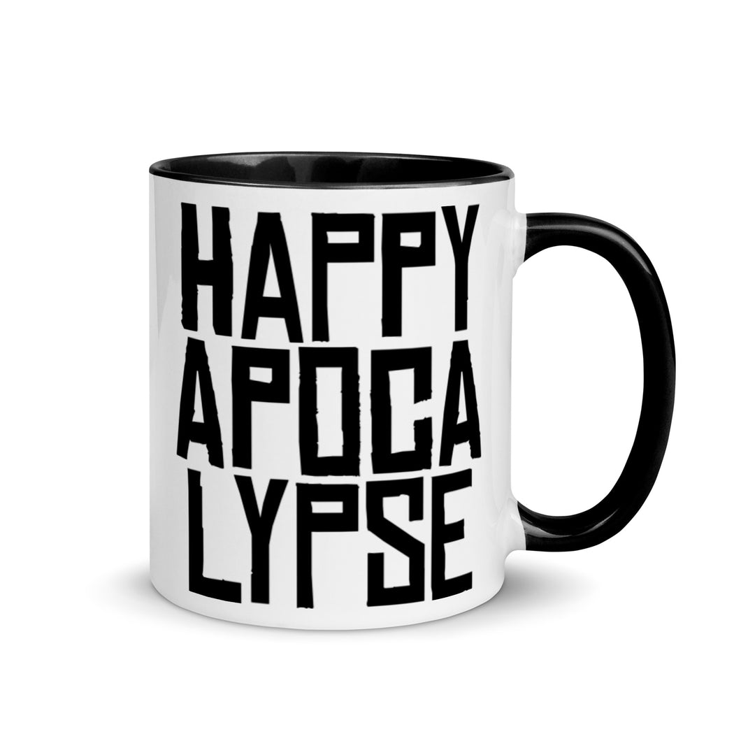 HAPPY APOCALYPSE // Mug with Color Inside