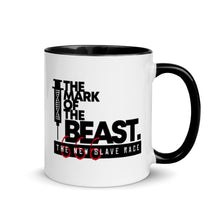 Load image into Gallery viewer, THE MARK OF THE BEAST 666 // Mug with Color Inside
