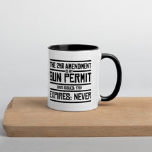 Load image into Gallery viewer, 2ND AMENDMENT // Mug with Color Inside
