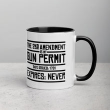 Load image into Gallery viewer, 2ND AMENDMENT // Mug with Color Inside
