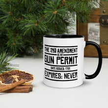 Load image into Gallery viewer, 2ND AMENDMENT // Mug with Color Inside
