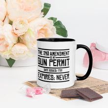 Load image into Gallery viewer, 2ND AMENDMENT // Mug with Color Inside
