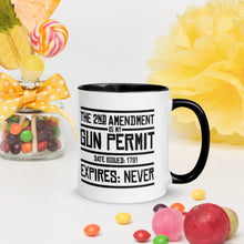 Load image into Gallery viewer, 2ND AMENDMENT // Mug with Color Inside
