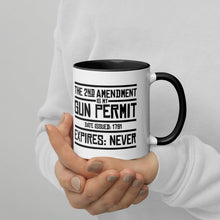 Load image into Gallery viewer, 2ND AMENDMENT // Mug with Color Inside
