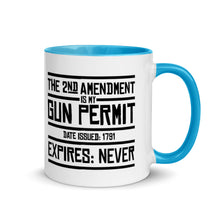 Load image into Gallery viewer, 2ND AMENDMENT // Mug with Color Inside
