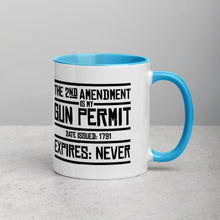 Load image into Gallery viewer, 2ND AMENDMENT // Mug with Color Inside
