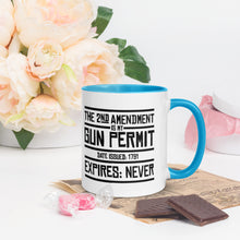 Load image into Gallery viewer, 2ND AMENDMENT // Mug with Color Inside
