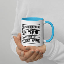 Load image into Gallery viewer, 2ND AMENDMENT // Mug with Color Inside
