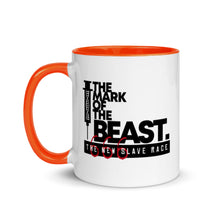 Load image into Gallery viewer, THE MARK OF THE BEAST 666 // Mug with Color Inside
