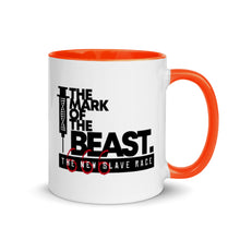 Load image into Gallery viewer, THE MARK OF THE BEAST 666 // Mug with Color Inside
